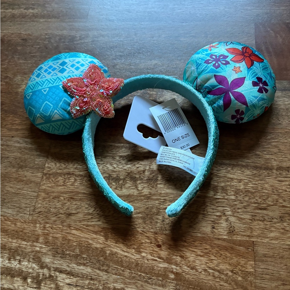 Disney Aulani Minnie Mouse Ears Headband